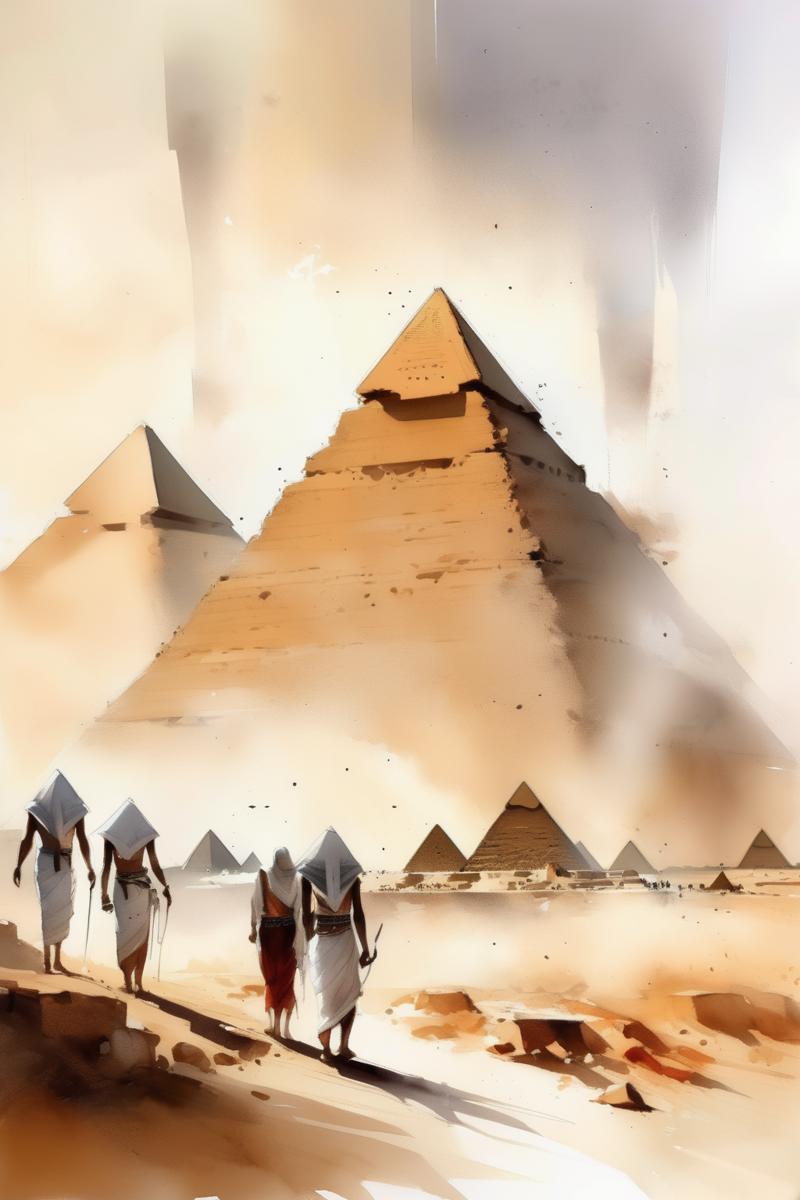 00474-898932646-_lora_Thomas Schaller Style_1_Thomas Schaller Style - The great pyramids drawn in the style of Thomas w.schaller.png